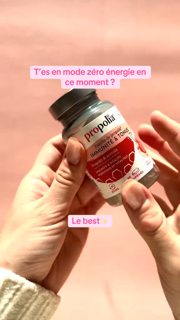 Complément Alimentaire NUTRIXEAL Propolis Acérola BIO – 100 Gélules – Date Péremption 01/2027